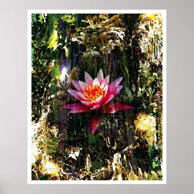 Pôster Luz Abstrato 4: Nosso Coração (Frente)