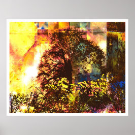 Pôster Luz Abstrato 7: Vida Abençoada