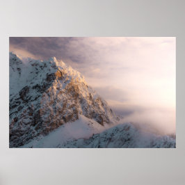 Poster Luz atordoante e nevoeiro na montanha