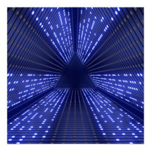 Pôster luz brilhante