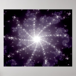 Poster Luz brilhante no final do túnel