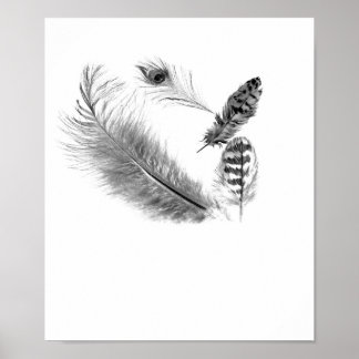 Pôster Luz Como Uma Pena