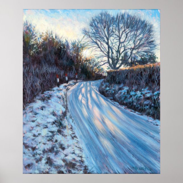 Pôster Luz de inverno (Frente)