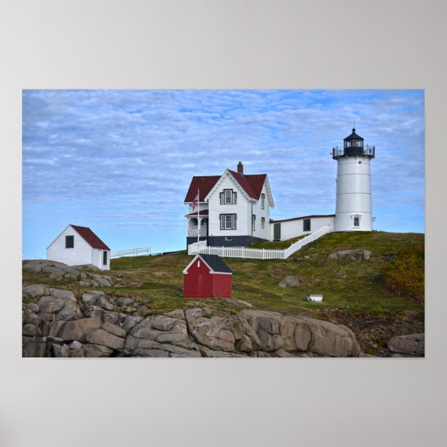 Poster Luz de Nubble, Cape Neddick, Maine (Frente)