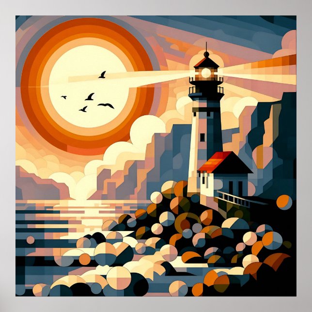 Poster Luz de orientação (Frente)