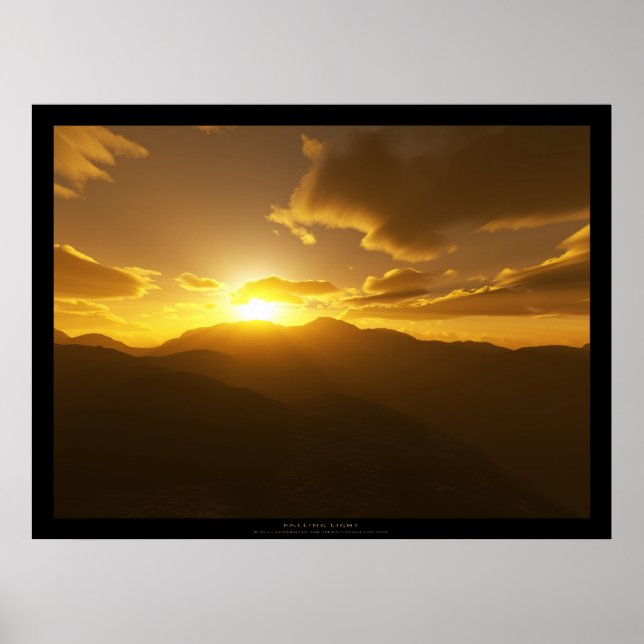 Pôster Luz de queda (Frente)