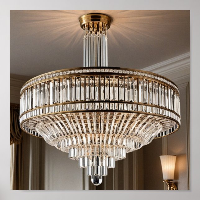 Poster Luz de teto decorativo (Frente)