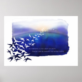 Pôster Luz de Unidade