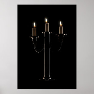 Poster luz de vela