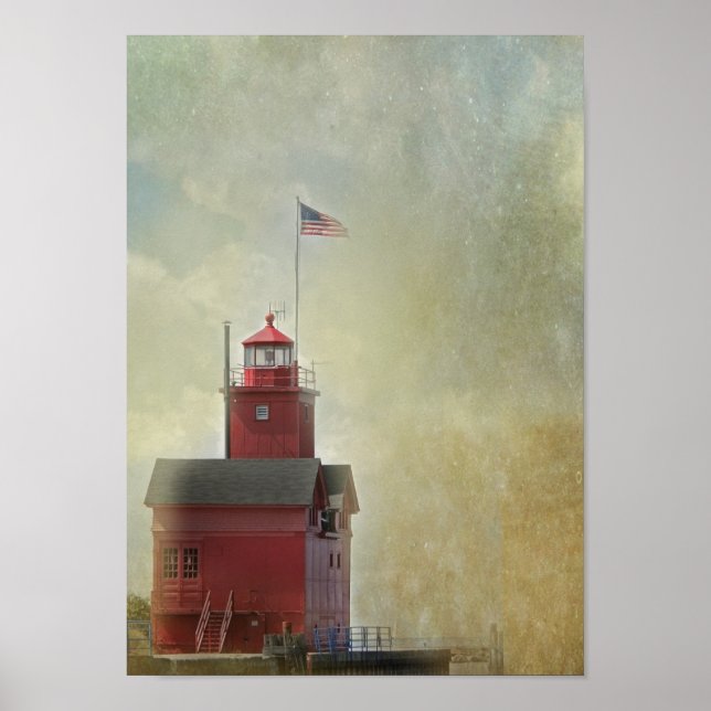 Pôster Luz do farol (Frente)