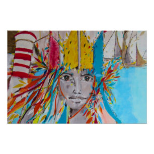 Pôster Luz do Guerreiro