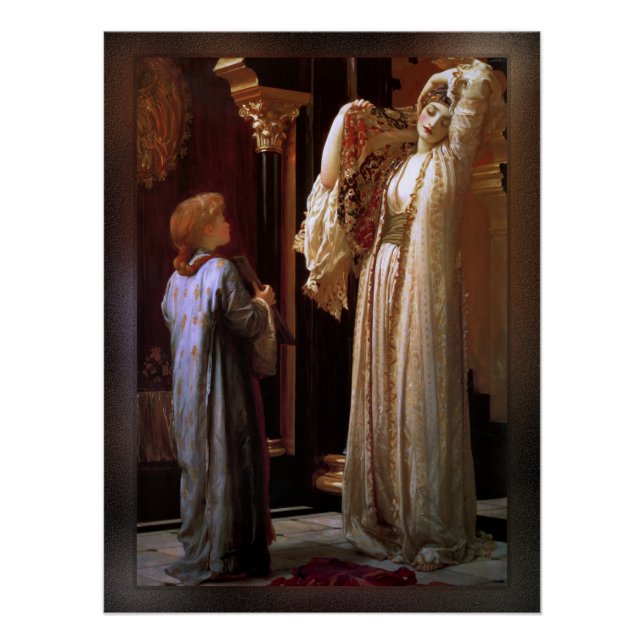Pôster Luz do Hamer por Lord Frederic Leighton (Frente)
