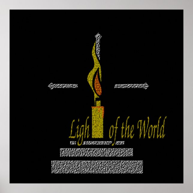 Pôster Luz do Mundo (Frente)