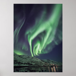 Poster Luz do Norte Noruega