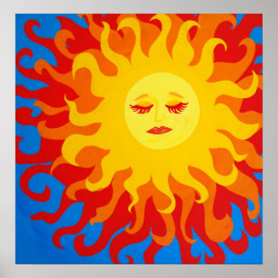 Poster Luz do sol do bom dia