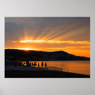 Poster Luz Do Sol Em Promenade des Anglais