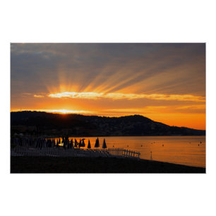 Pôster Luz Do Sol Em Promenade des Anglais