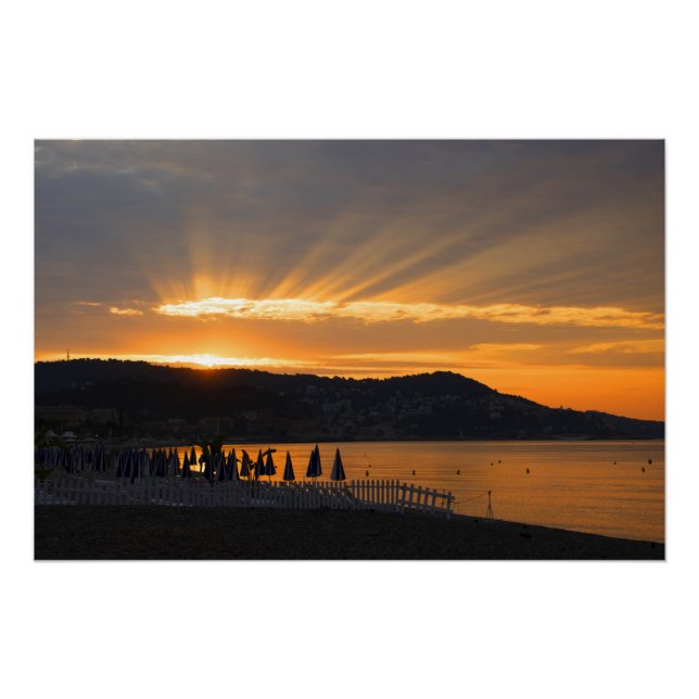 Pôster Luz Do Sol Em Promenade des Anglais (Frente)