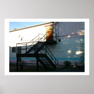 Poster Luz do Sol em Stairwell