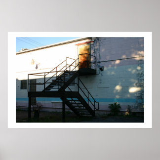 Poster Luz do Sol em Stairwell