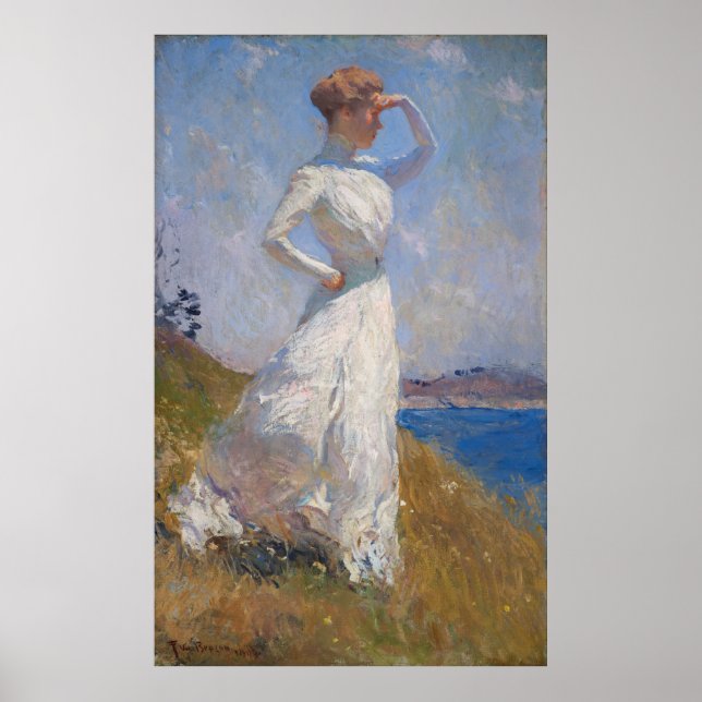 Pôster Luz do sol por Frank Weston Benson (Frente)