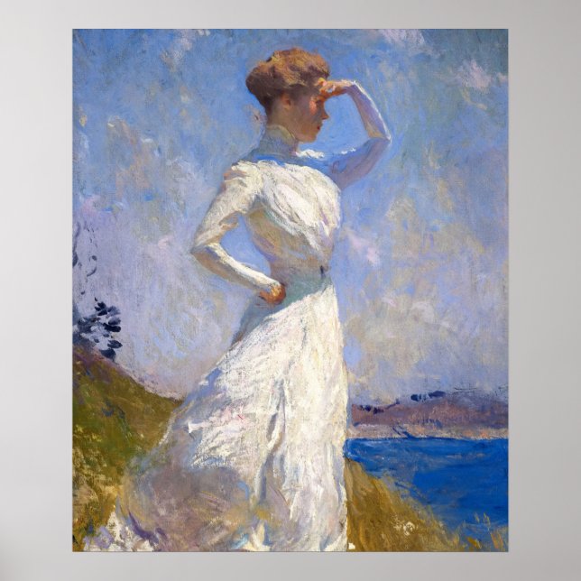 Poster Luz do sol por Frank Weston Benson (Frente)