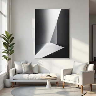Poster Luz e Sombra Arquitetônica Minimalista