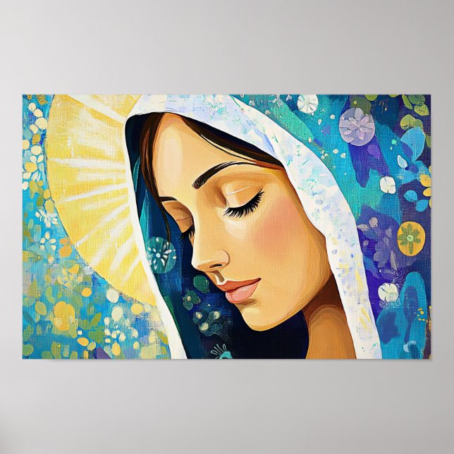 Poster Luz gentil de Maria (Frente)