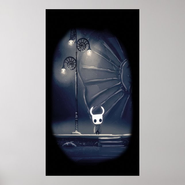 Poster Luz Hollow Knight Street (Frente)