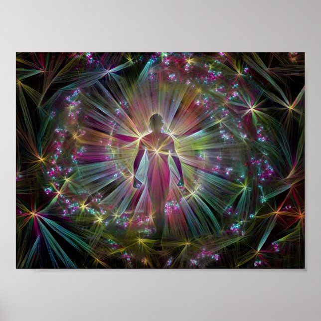 Poster Luz humana (Frente)