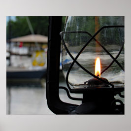 Poster Luz iluminada pelo lago