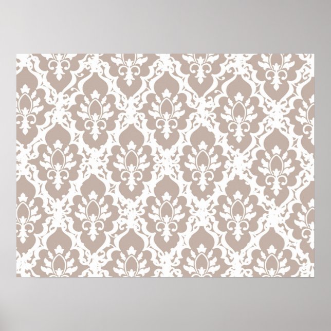 Poster Luz Mocha Lace (Frente)
