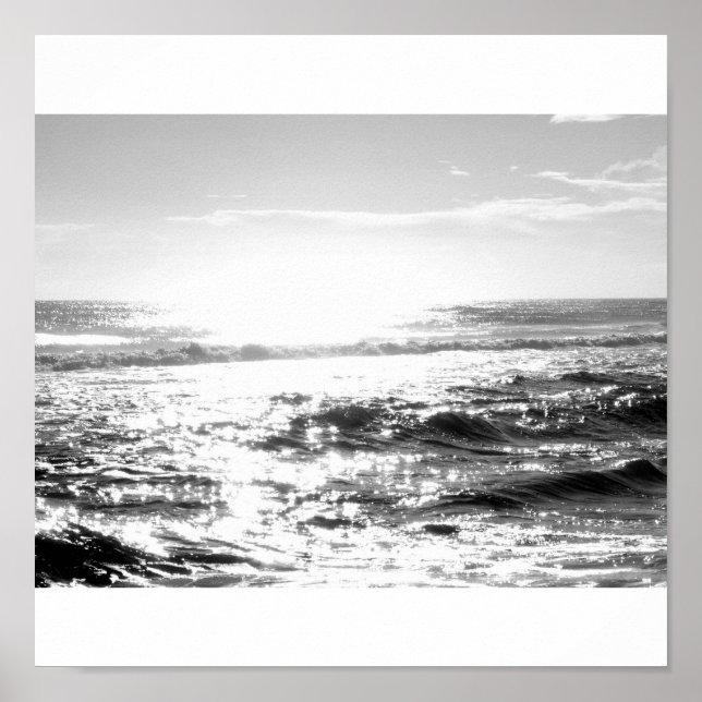 Pôster Luz na água (Frente)