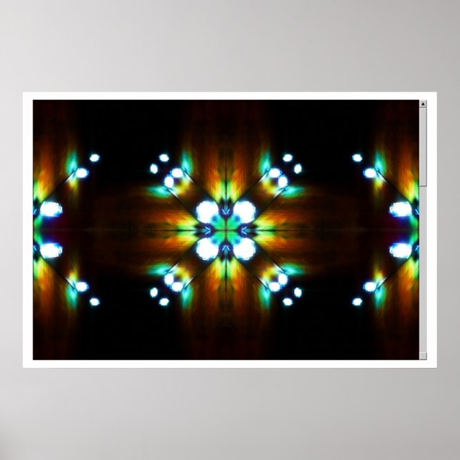 Poster Luz - Negativo (Frente)