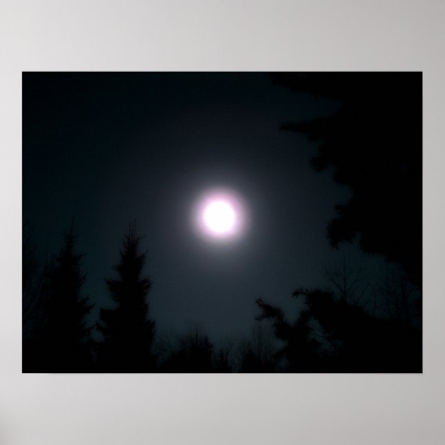 Poster Luz no escuro (Frente)