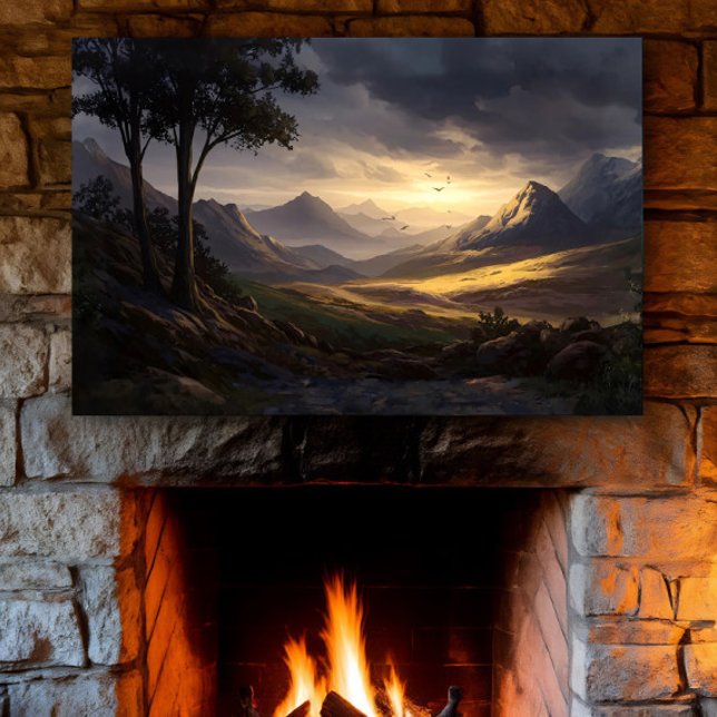 Pôster Luz no Horizonte (Criador carregado)