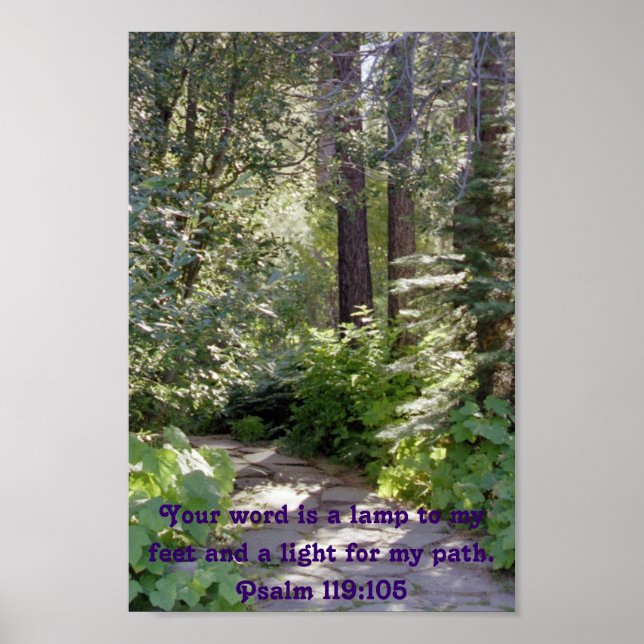 Poster Luz no meu caminho (Frente)