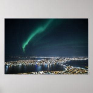 Poster Luz Norte Tromso