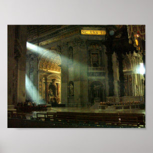 Pôster Luz solar no vaticano