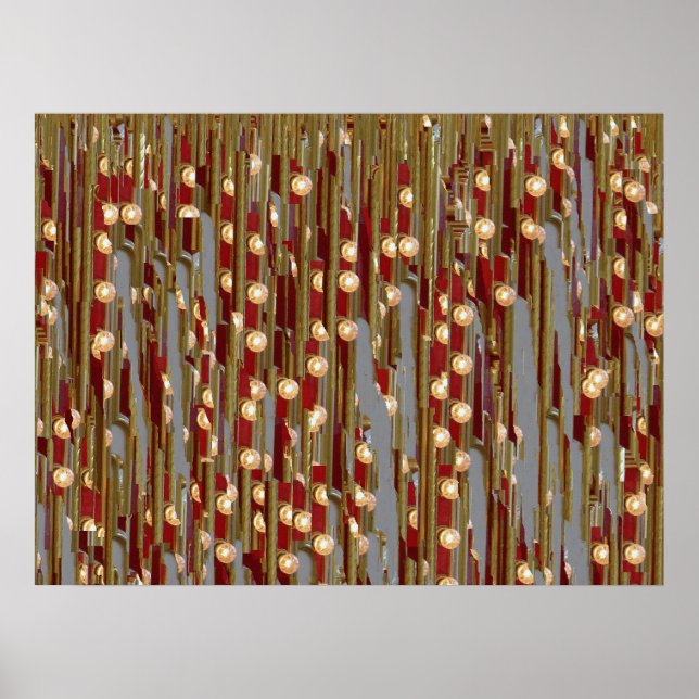 Pôster Luzes (Frente)