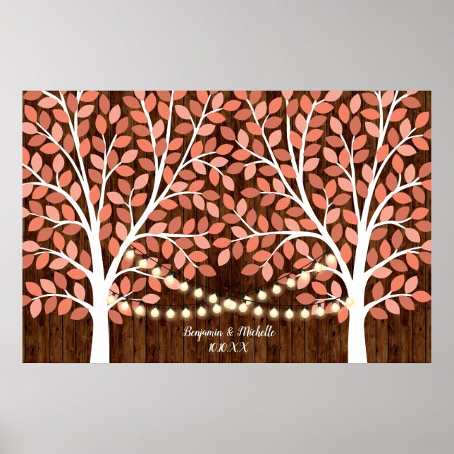 Poster Luzes - 250 Alternativa de Livro de Visitas com As (Frente)