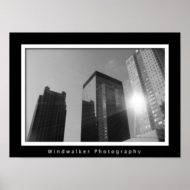 Pôster Luzes Brilhantes, Cidade Grande (Frente)