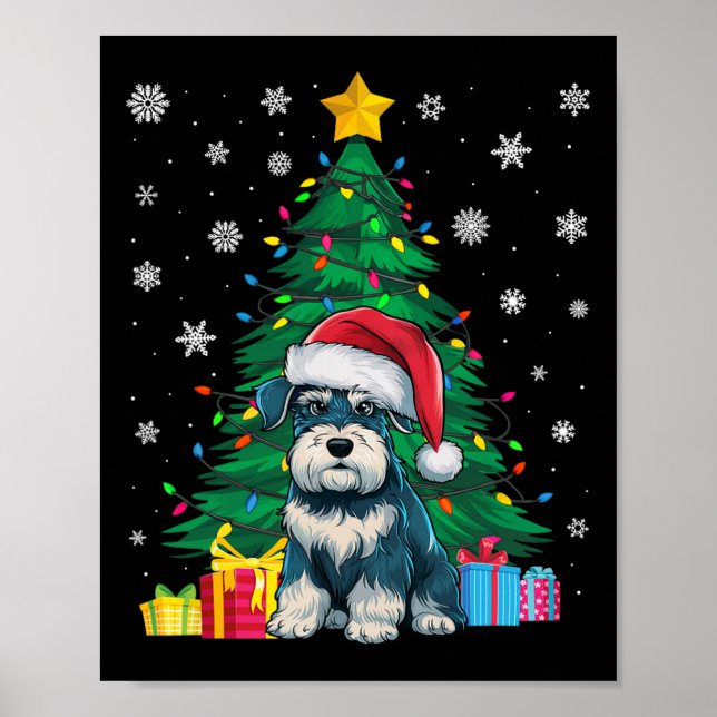 Poster Luzes de Árvore de Natal Macabro Miniatura Schna (Frente)