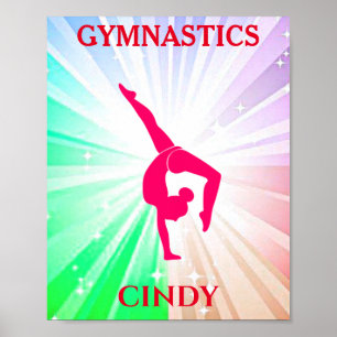 Poster Luzes de ginástica