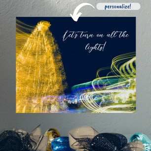 Poster Luzes de Natal