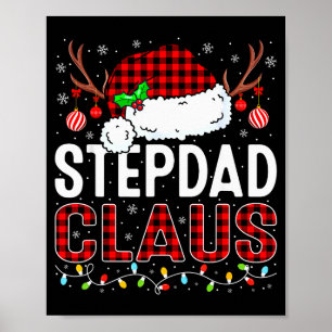 Poster Luzes de Natal Stepdad Claus Família Correspondent