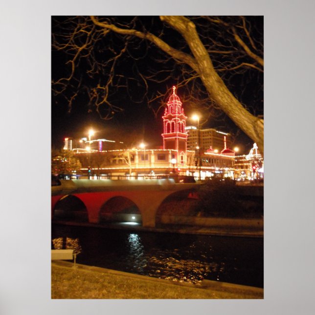 Pôster Luzes de Plaza (Frente)