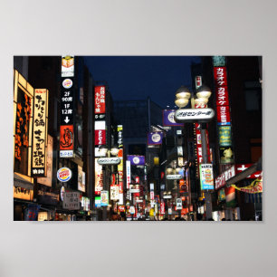 Pôster Luzes de Shibuya