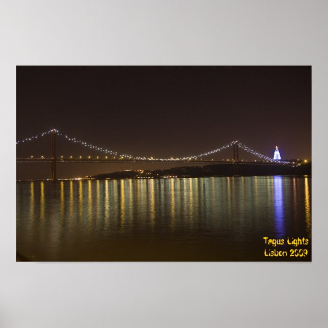 Poster Luzes de Tagus (Frente)