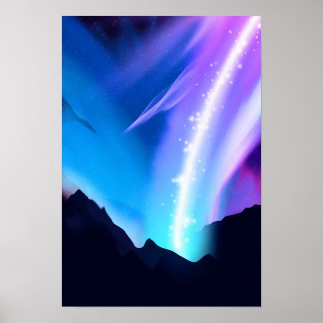 Poster Luzes do Norte (Frente)